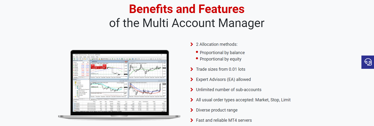 Tickmill MT4 multi account terminal Tickmill MT4 multi account terminal